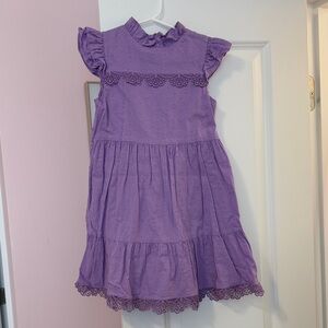 Janie and Jack Lavender Lace Dress